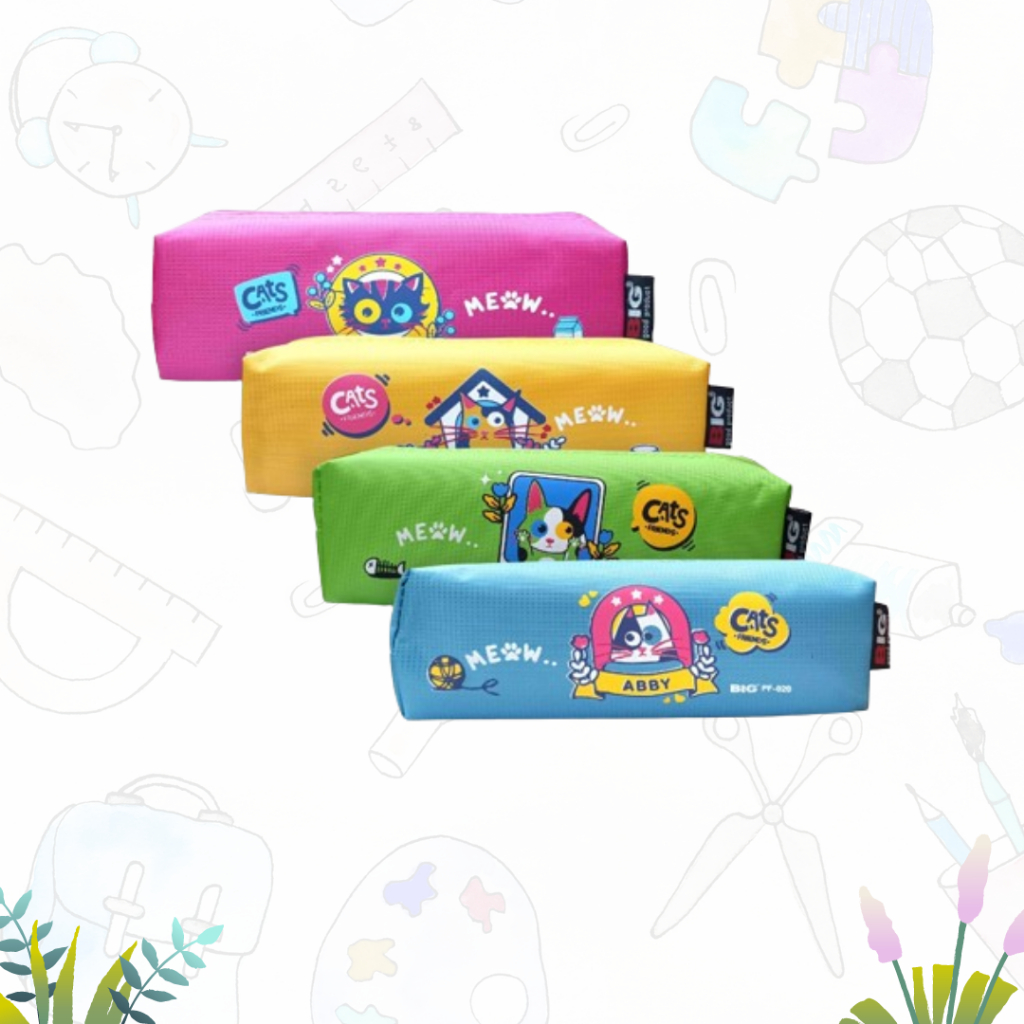 

BIG Pencil Case / Tempat Pensil BIG PF-020 Cat