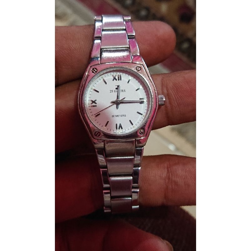 jam vintage wanita 25hours usa original