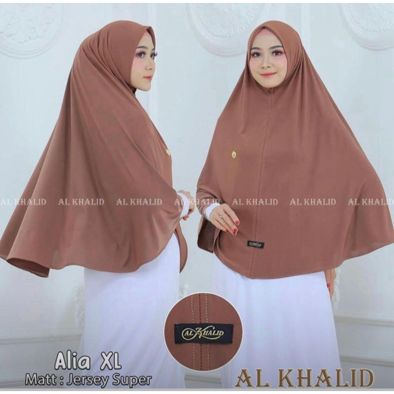 Jilbab jumbo/ alia xl / hijab instan / jilbab instant jersey / hijab instan jersey