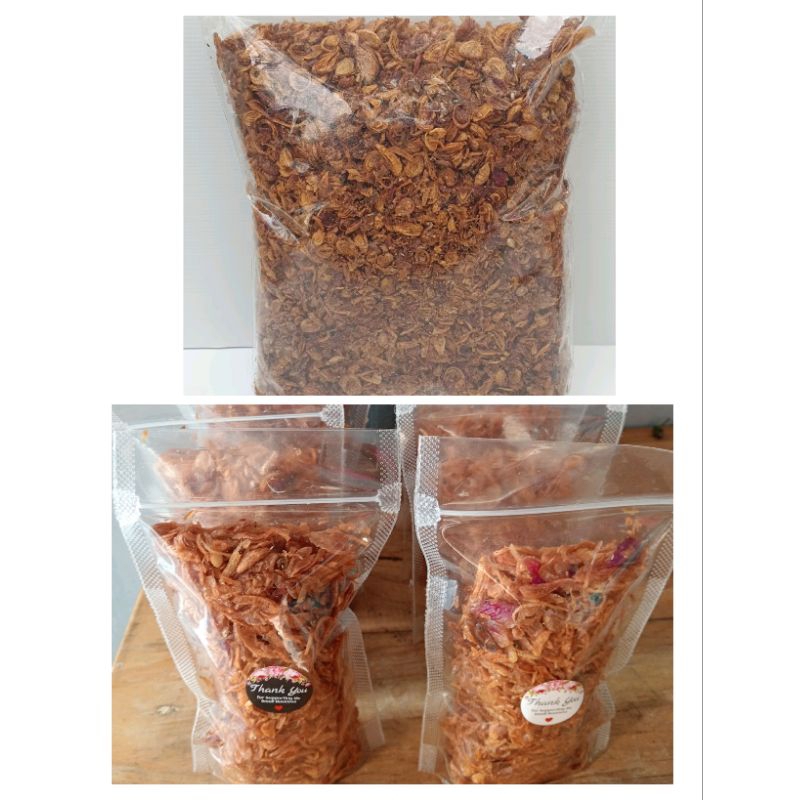 

BAWANG GORENG BREBES MURNI TANPA TEPUNG 70gr