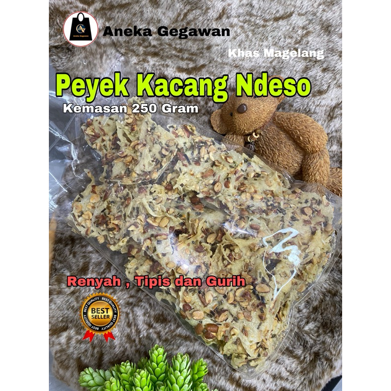 

PEYEK KACANG Premium Full kacangnya Melimpah
