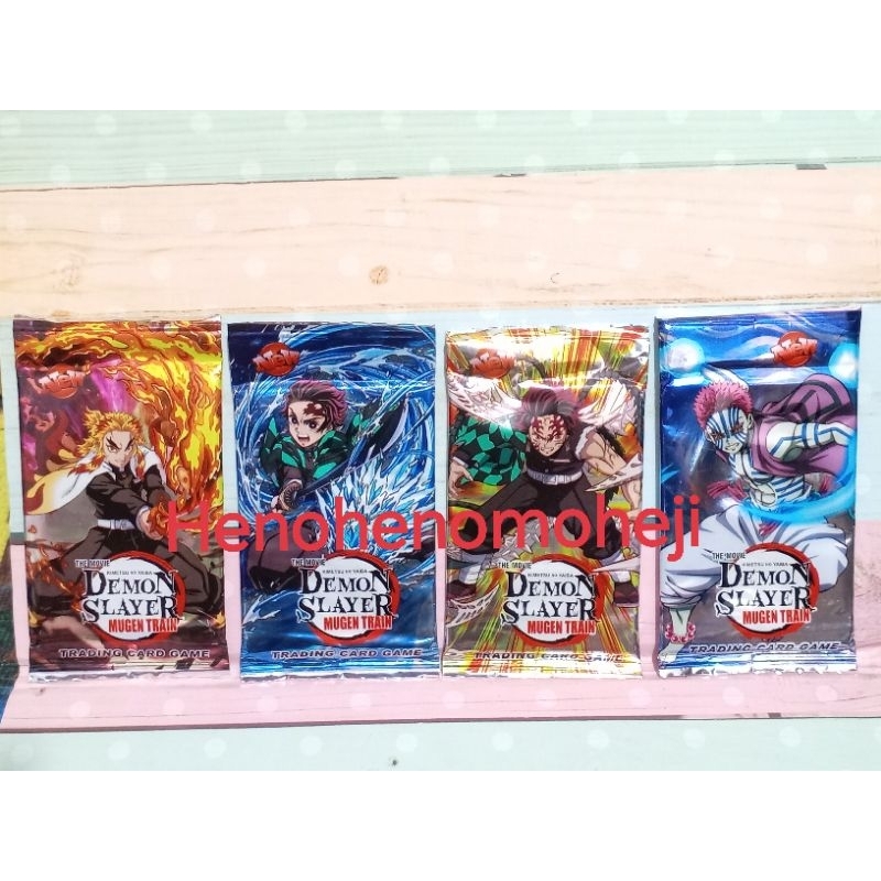 Demon Slayer Kimetsu No Yaiba Trading Card Game / Kartu Trade Anime Demon Slayer Kimetsu No Yaiba