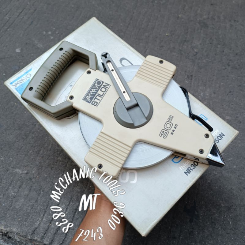 Stylon yamayo meteran 50 meter Measuring tape Meteran roll gulung 60 Meter