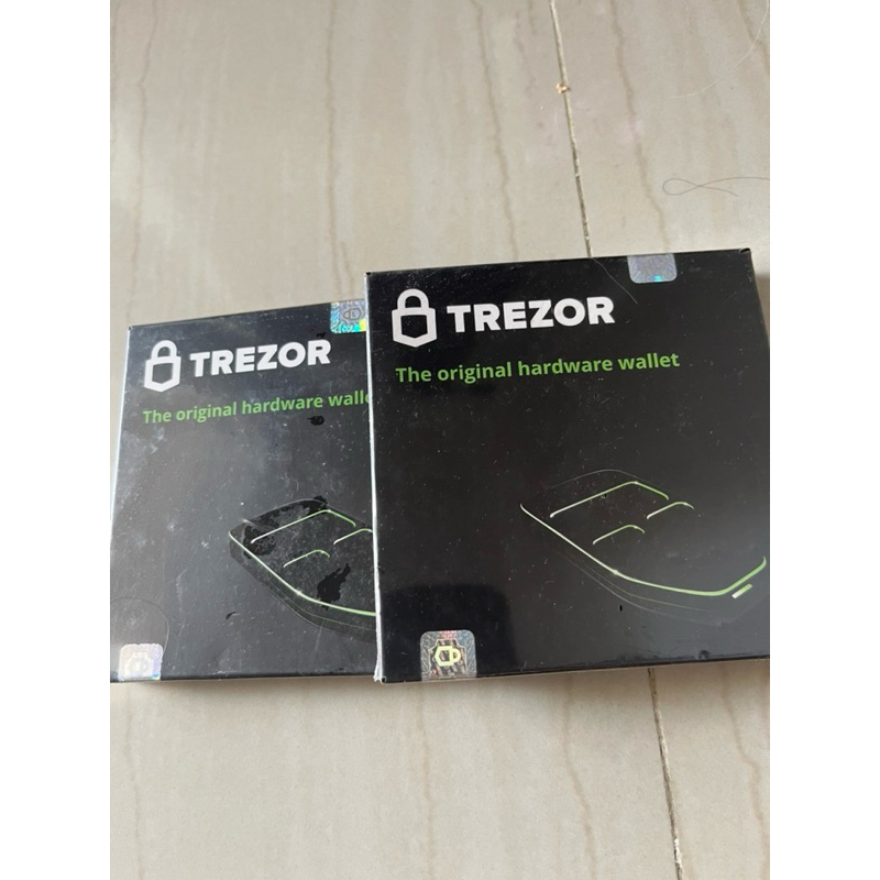 Trezor Hardwallet BNIB Segel