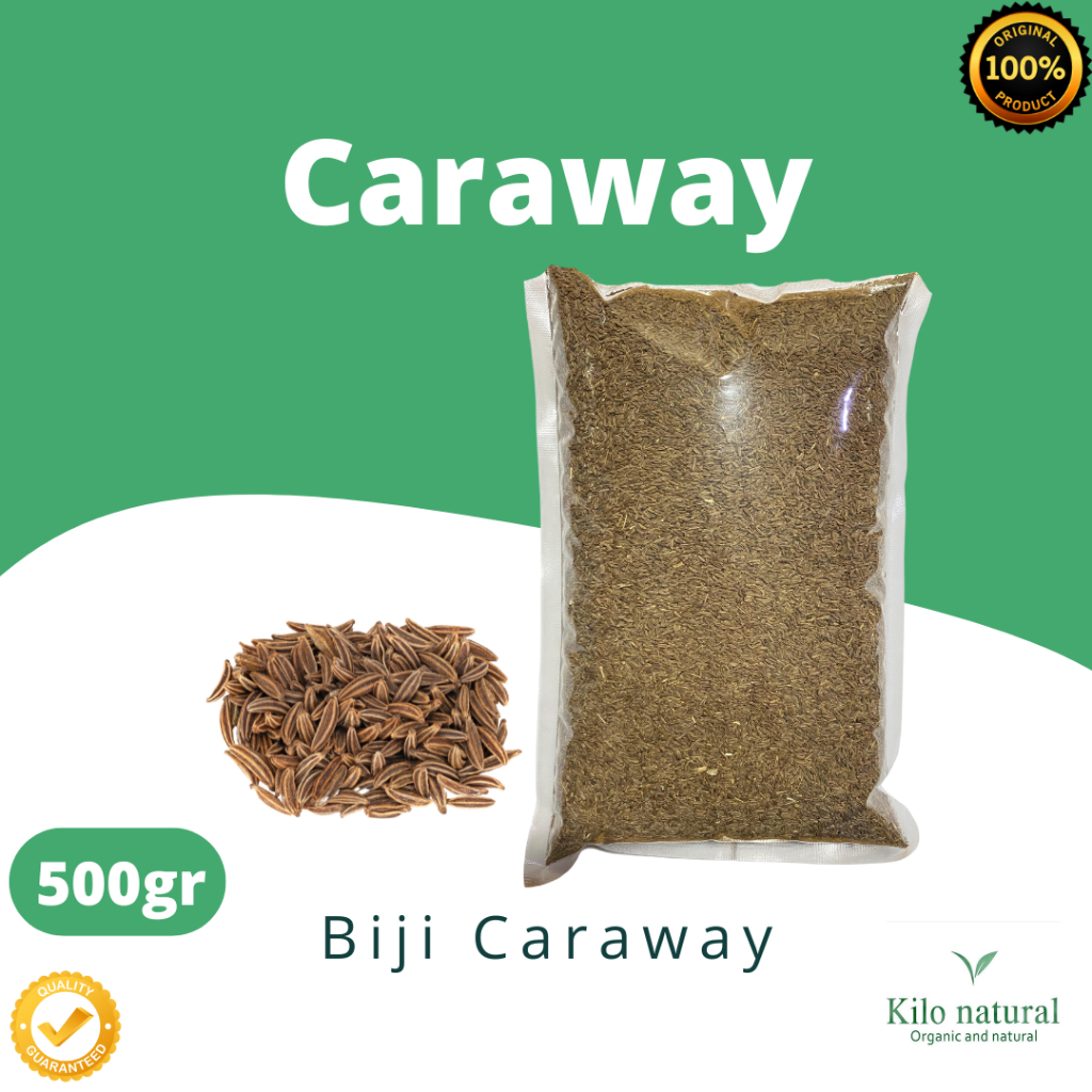 

500gr Biji Caraway / Caraway Seeds / Jintan India 500gram