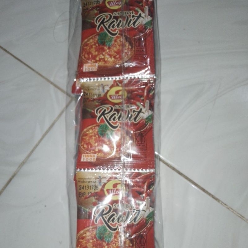 

sambal rawit uleg 10sachet