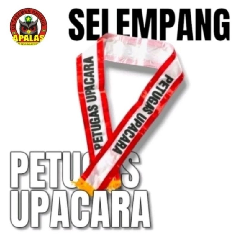 Selempang petugas Upacara Selempang upacara bendera