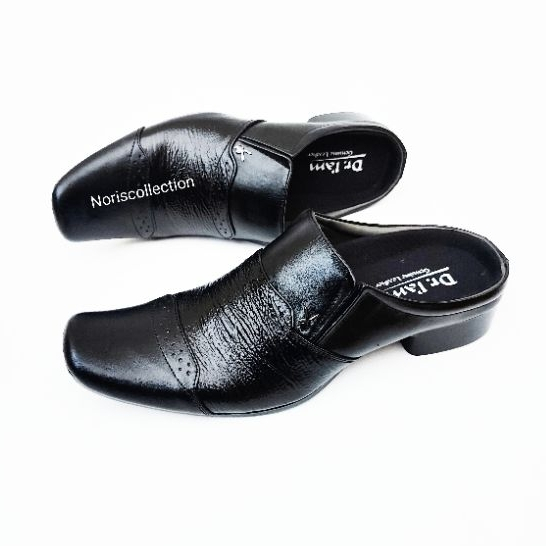 Selop Bustong Pria Kulit Asli Semi Formal Original