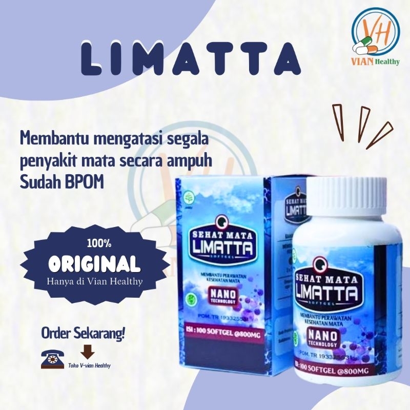 LIMATTA Original Obat Segala Penyakit Mata 100% Asli Terbaik Ampuh