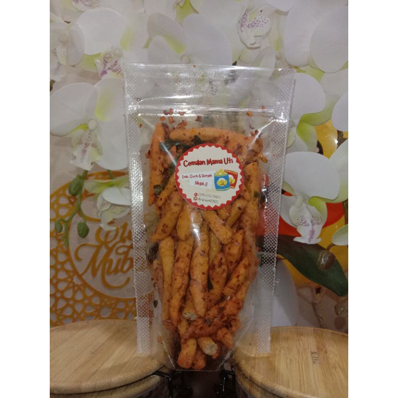 

Basreng Mamauti Rasa Pedas Daun Jeruk