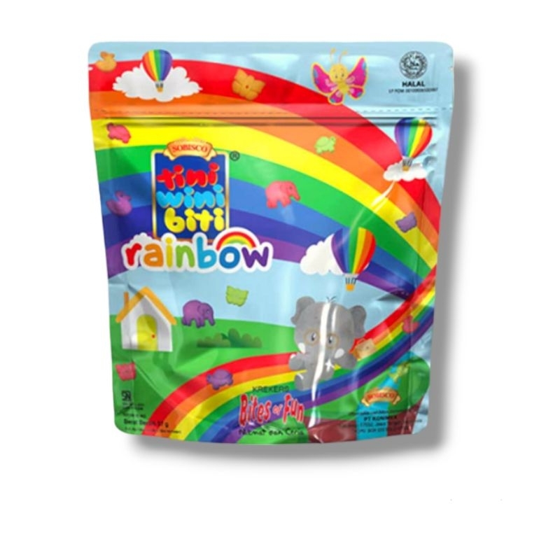 

Tini Wini Biti Crackers Rainbow 57G