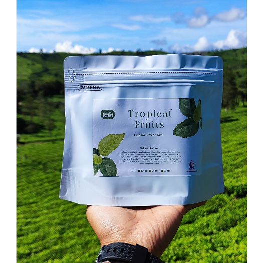 

Kopi Arabika Natural “Arabica Tropical Fruits 100 Gram ”, Merek Destang Coffee kopi Arjasari Kopi Puntang