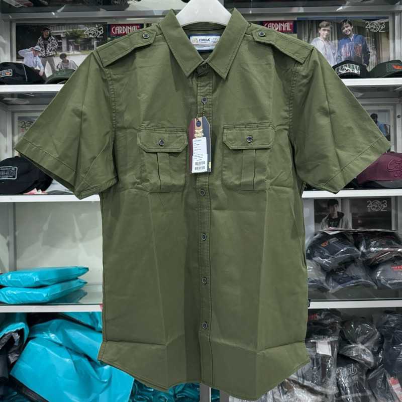 Kemeja Emba Lengan Pendek Original