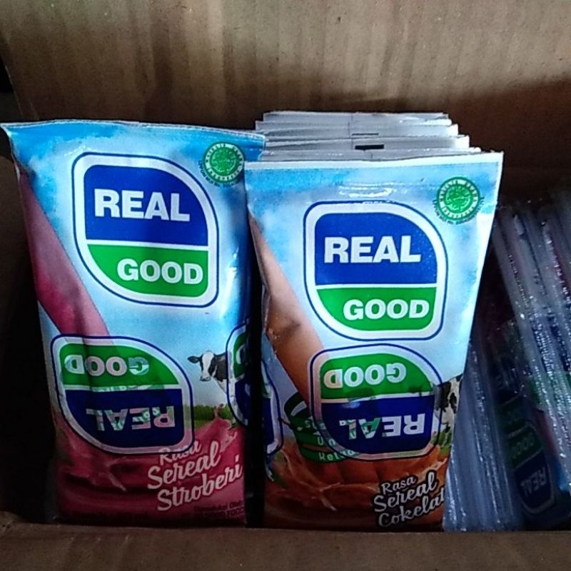 

Susu Real Good Bantal 50 ML ECER KELIPATAN 10 PCS