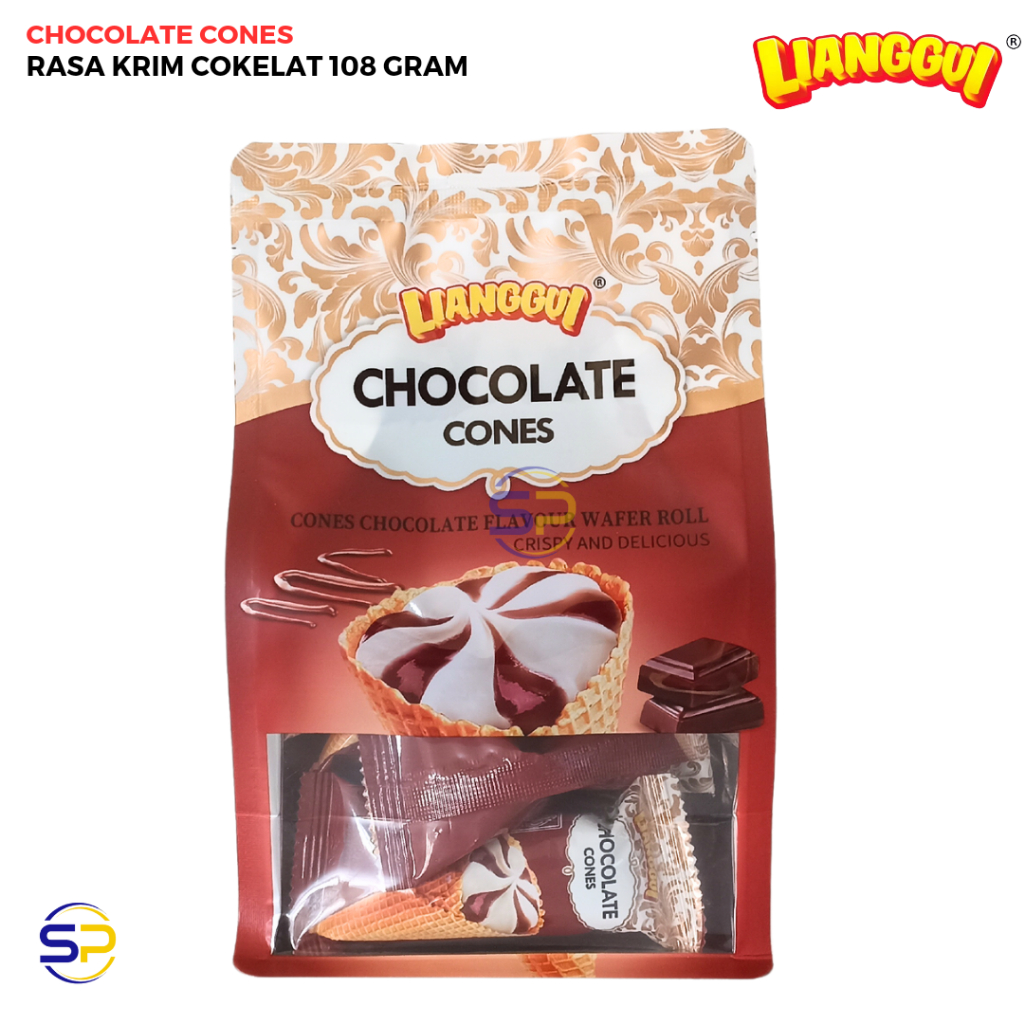 

CHOCOLATE CONE 108 GRAM - LIANGGUI