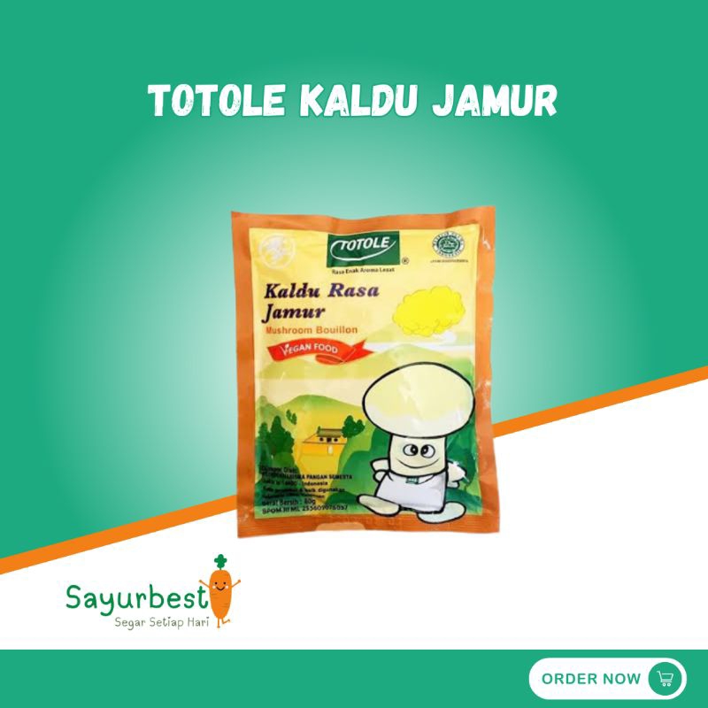 

Totole Kaldu Jamur 80gr