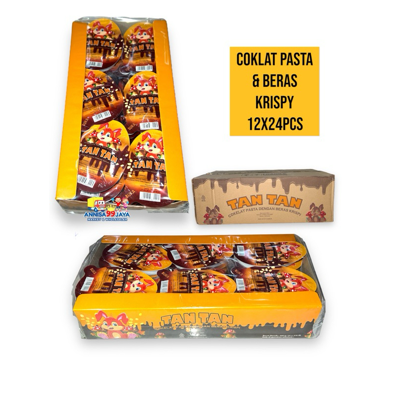 

TANTAN COKLAT PASTA DENGAN BERAS KRISPY 12x24PCS