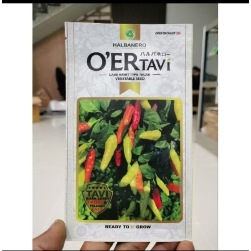 Benih Cabe O'er Tavi Benih Cabe Tahan Virus Halbanero
