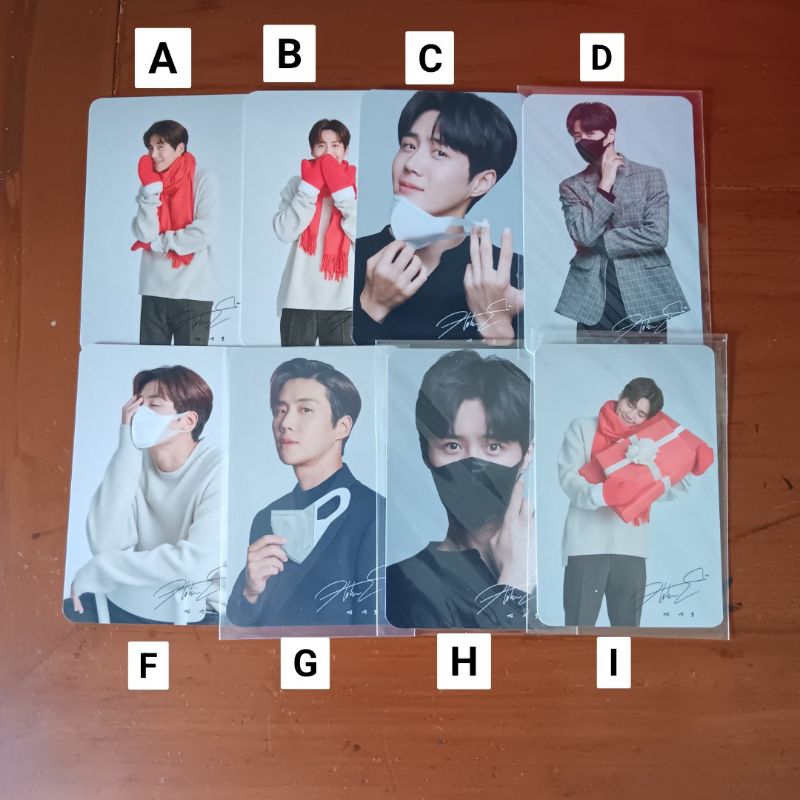 Photocard Kim Seonho Official Miima Mask Edisi 2023