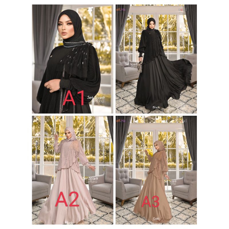 Gamis syari erha premium