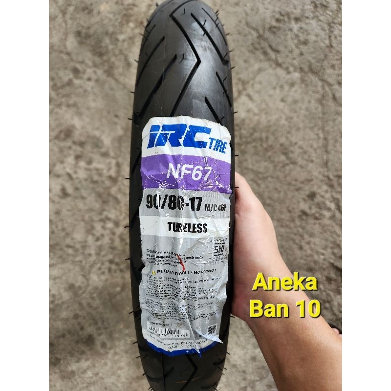 Ban IRC 90/80-17 NF67 Tubeless Ban Depan Vixion