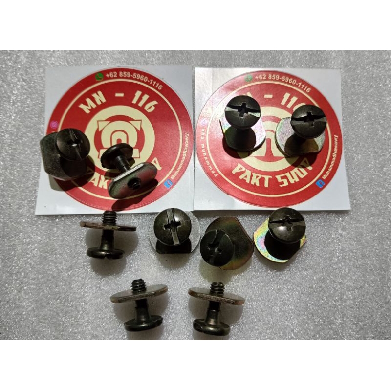 bolt , washer plate rxk rx special rxr rx125 engkel