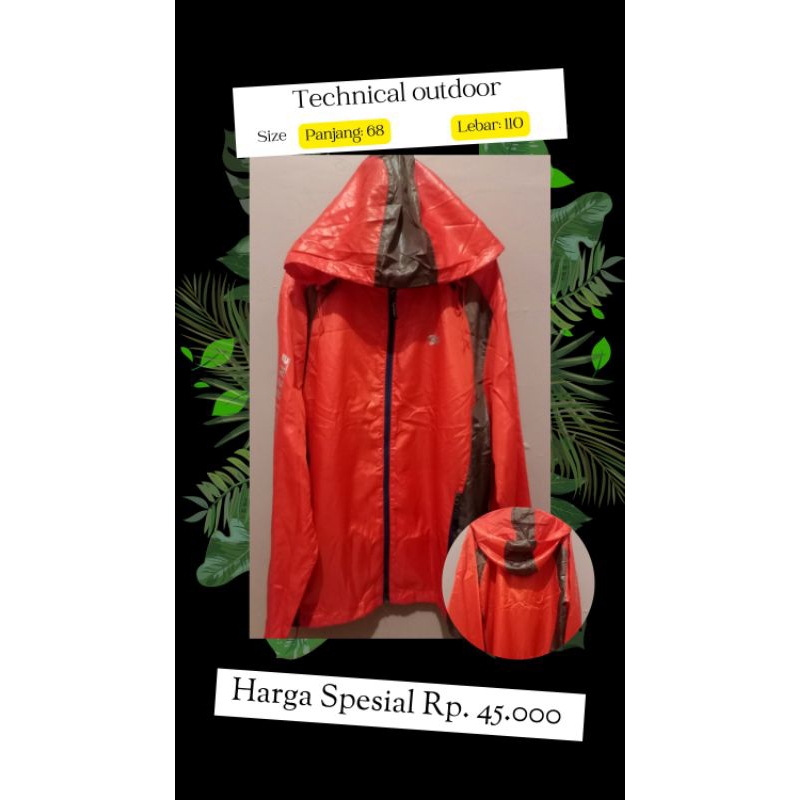 Jacket orange scorpion