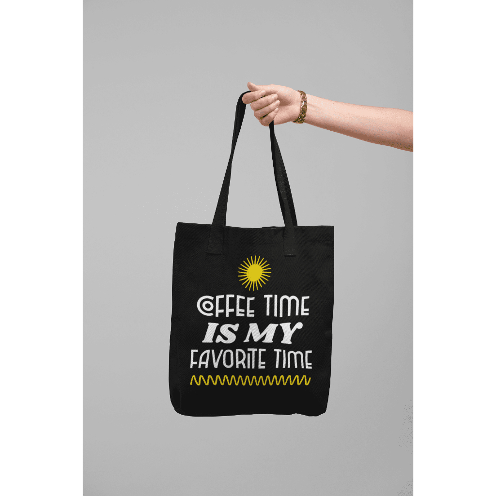 Tas Kain Kanvas Demoda cloth store- Tas Tote Bag Kanvas - Totebag Pria Wanita Hitam