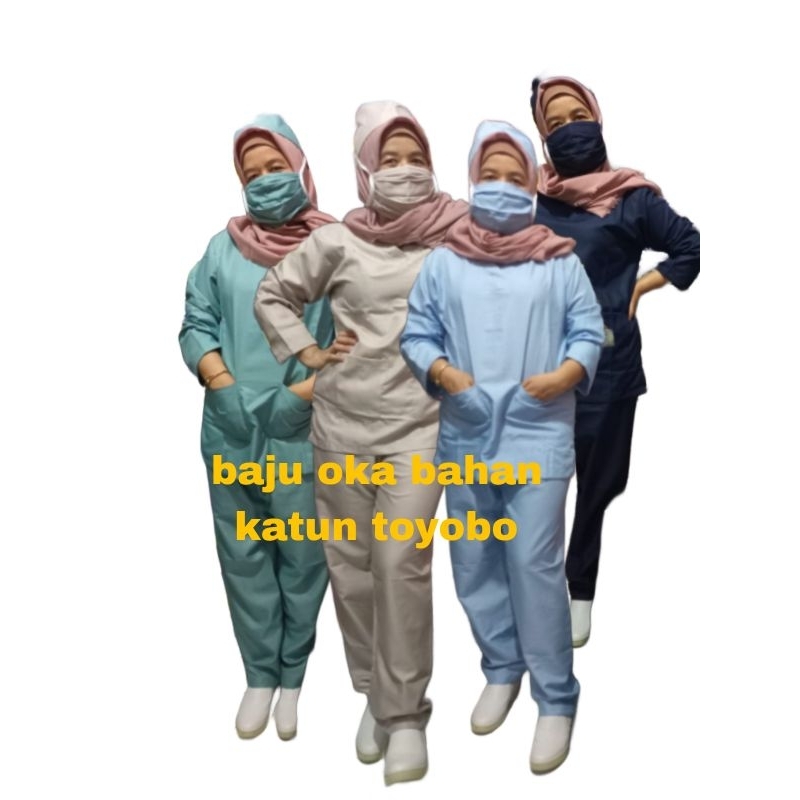 BAJU OKA BAHAN TOYOBO LENGAN PANJANG