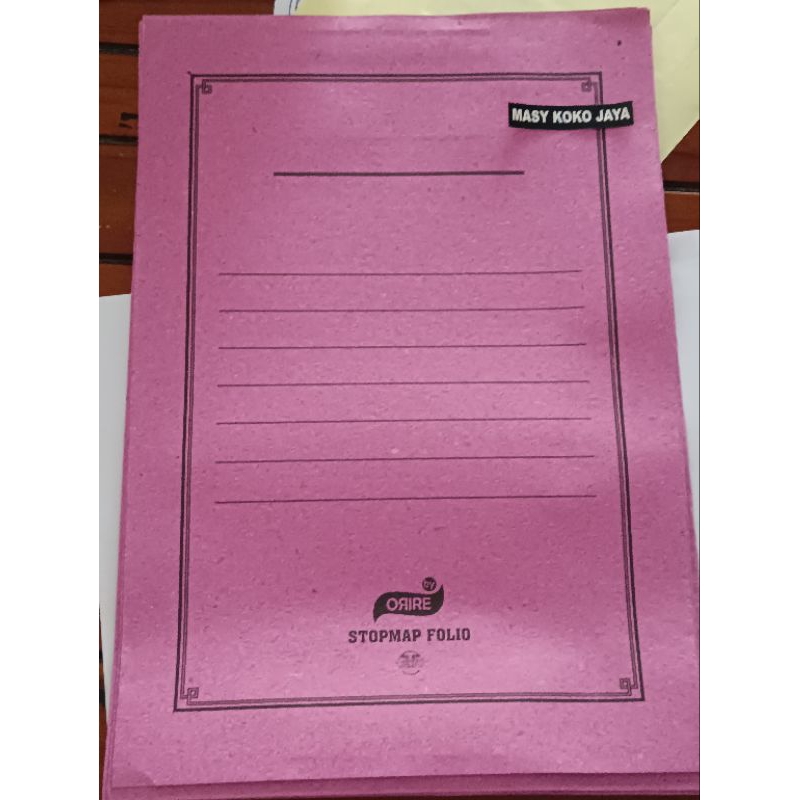 

(Harga per 1 pcs) stop map /map kertas/map folio