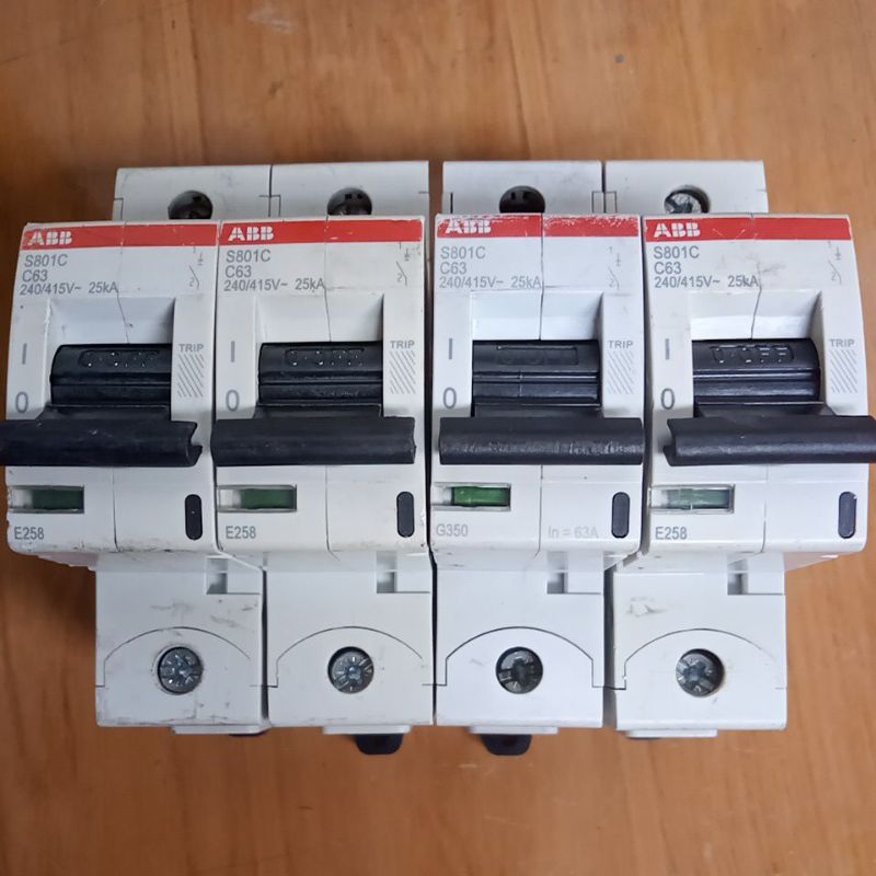 Mcb abb S801C C63A original