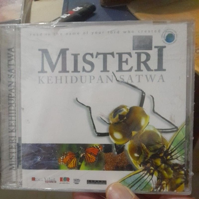vcd original misteri kehidupan satwa harun yahya segel