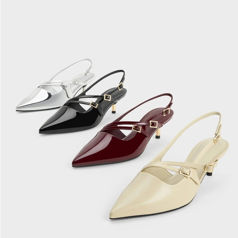 SANDAL WANITA CNK S 4258 HEELS 4.5CM PREMIUM