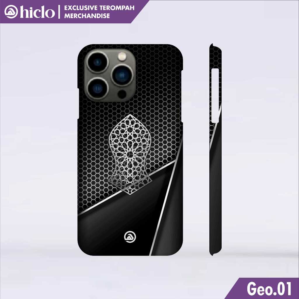 HICLO Terompah iPhone Case Geometric