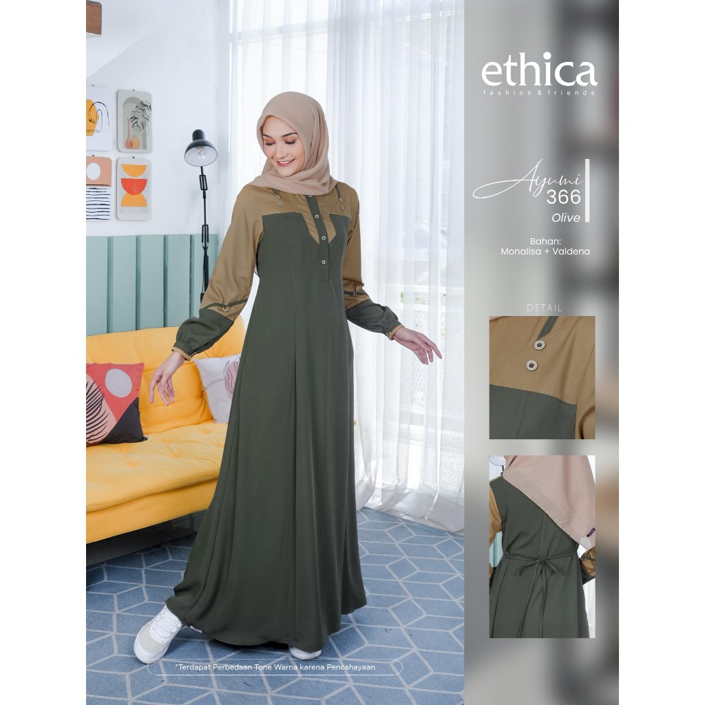 Gamis Daily Terbaru Ethica Ayumi 366
