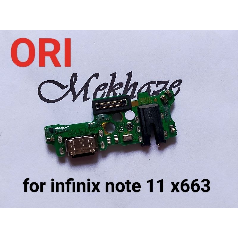 CONNECTOR CHARGER INFINIX NOTE 11 X663 PAPAN KONEKTOR CAS PCB BOARD INFINIX NOTE 11 X663