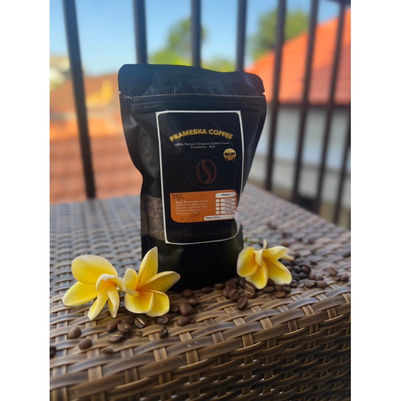 

PRAMESKA COFFEE biji kopi 100% arabika asli Kintamani - Bali 200g