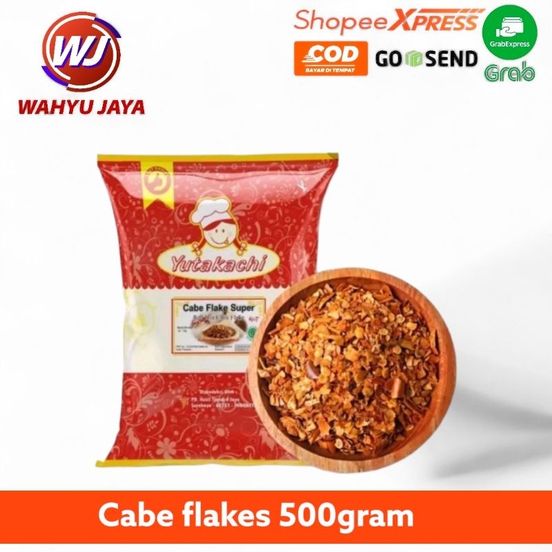 

cabe flakes yutakachi 500gram