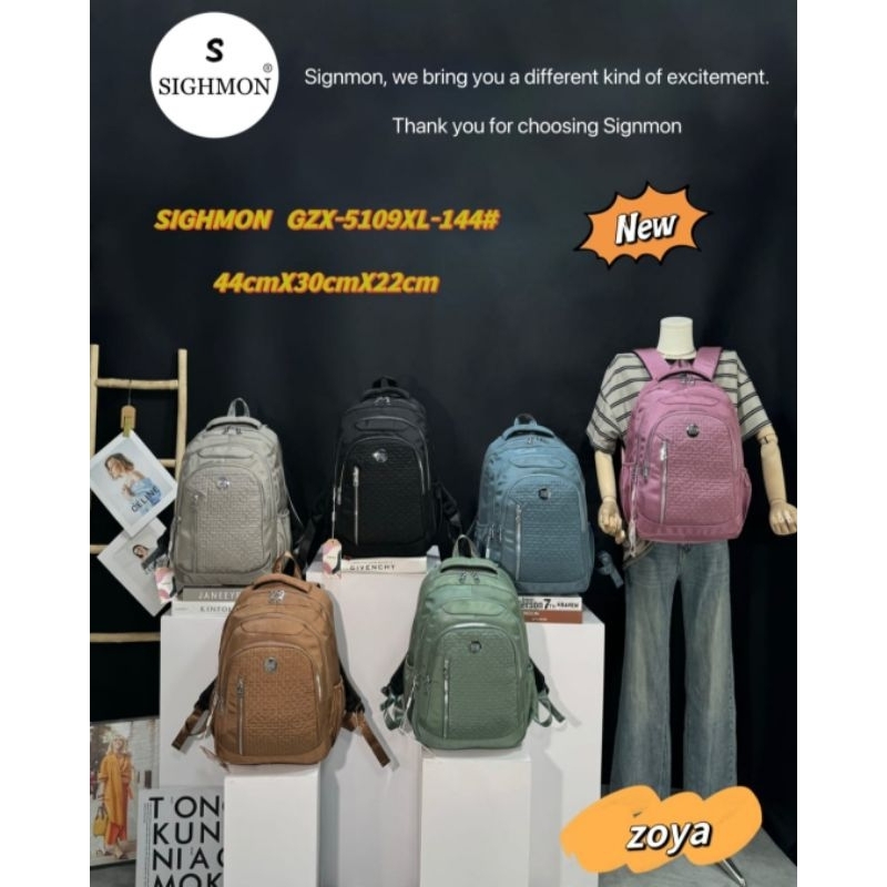TAS RANSEL SIGHMON JUMBO UKURAN XL. ORI.IMPORT.