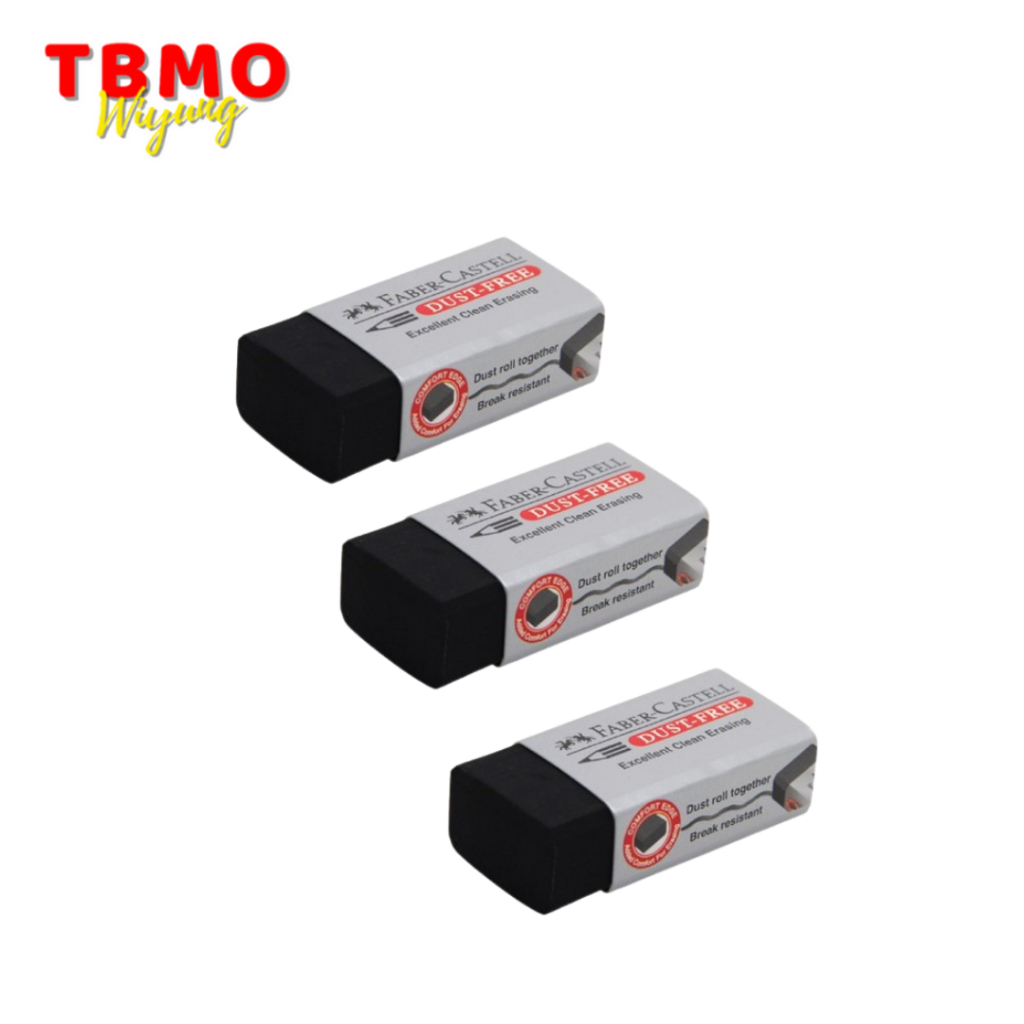 

Tbmo Eraser Dust Free 187171 Medium Black Faber-Castell 187999 / Penghapus