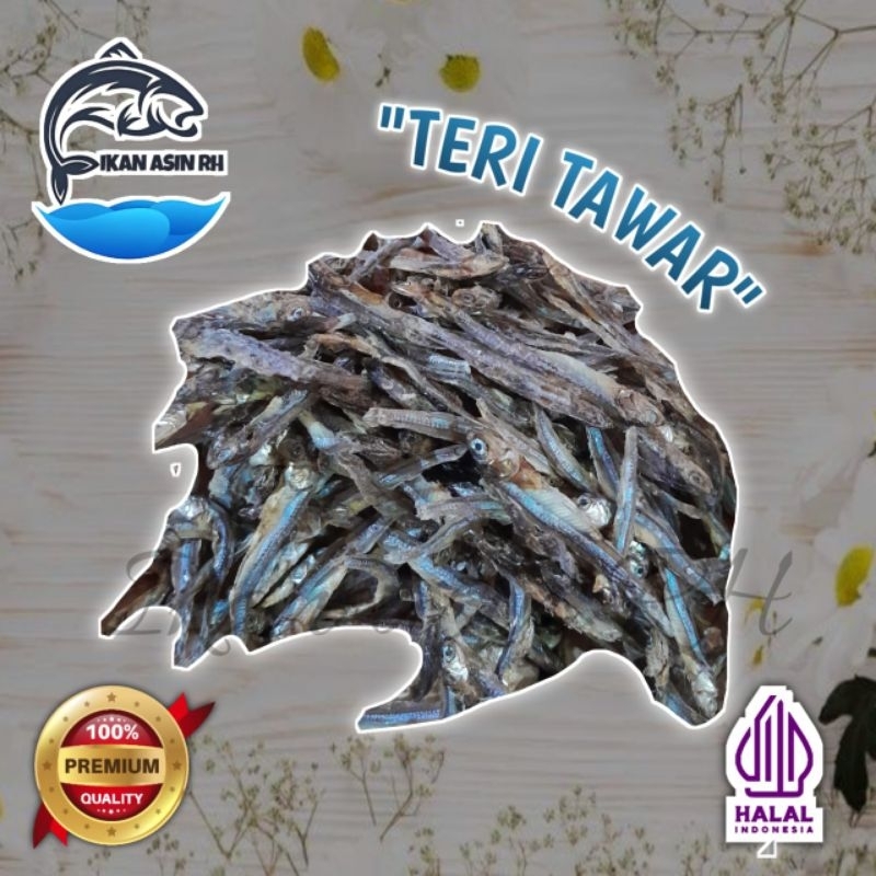 

IKAN ASIN TERI TAWAR SEGAR 500GR