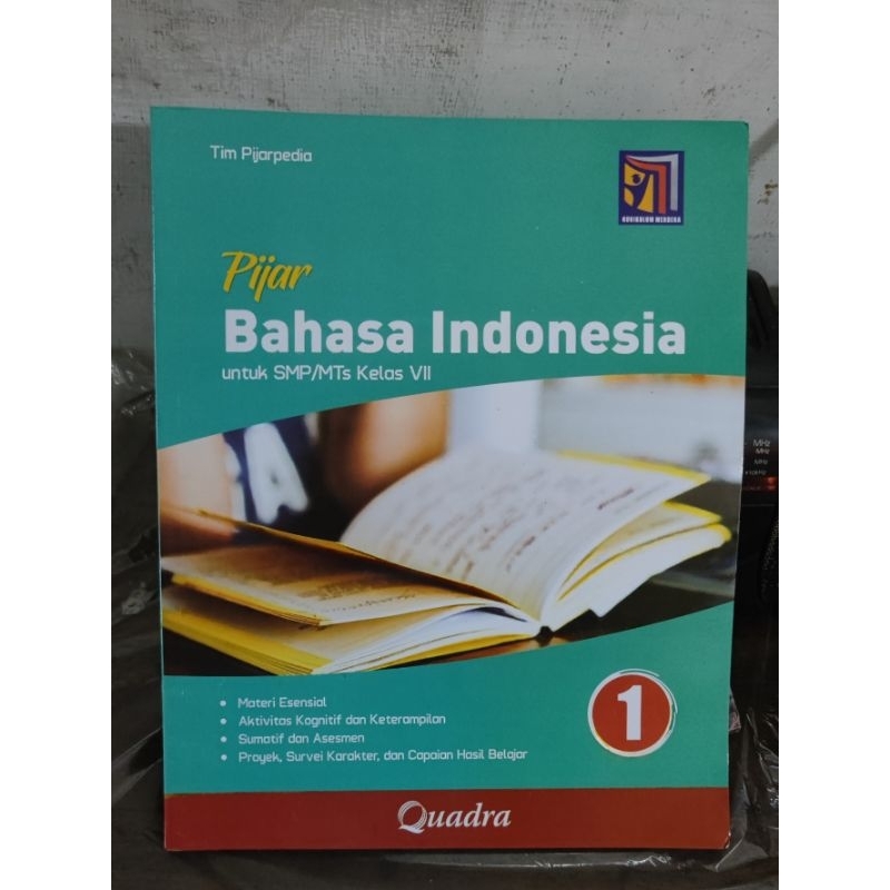 Pijar Bahasa Indonesia SMP kelas 7 Kurikulum Merdeka Penerbit Quadra