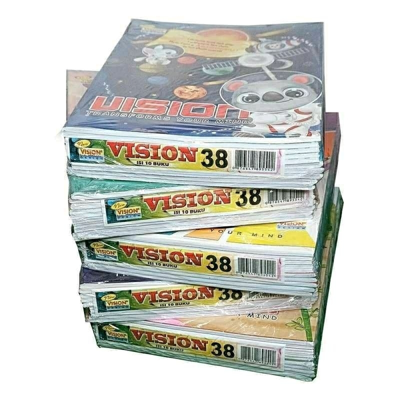 

Buku Tulis VISION 10x38 Lembar