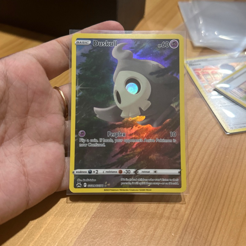 duskull crown zenith pokemon tcg en