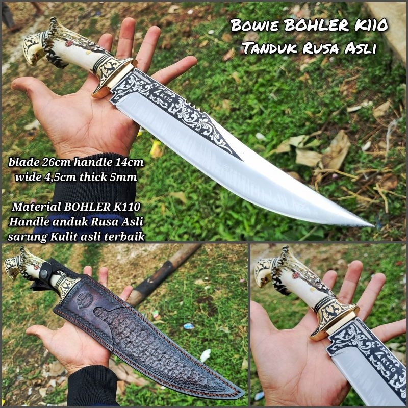 Pisau Bowie PREMIUM