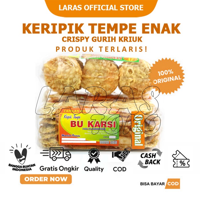 

Keripik Tempe Sanan Malang Kripik Tempe gurih renyah enak murah Cemilan 600 gr 1kg kiloan toko Resep