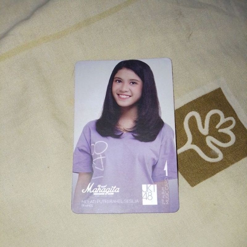 photocard mahagita melati traine JKT48