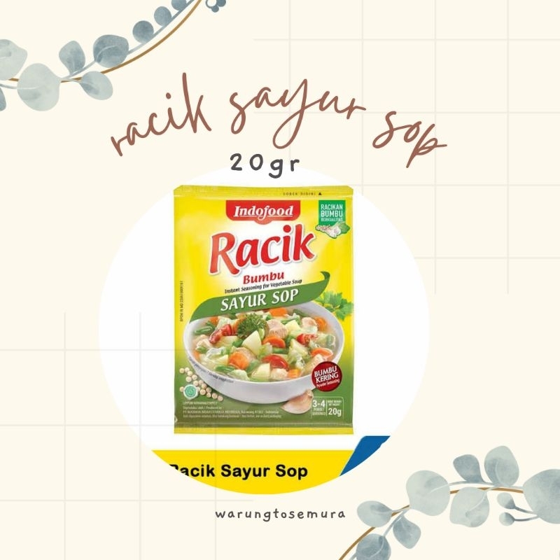 

racik sayur sop 20gr