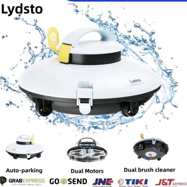 Lydsto Pool Robot Vacuum Cleaner Kolam Renang Cordless P1 Mini IPX8
