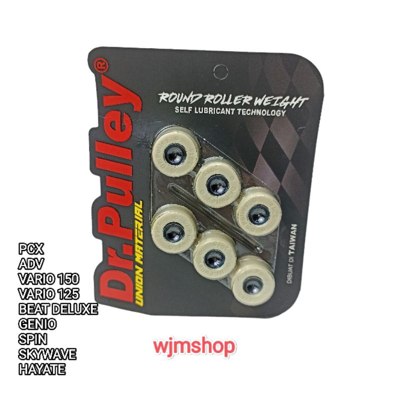 ROLLER RACING DR. PULLEY VARIO 125 VARIO 150 PCX ADV GENIO BEAT NEW DELUXE SCOOPY 2021 ORIGINAL DR. 